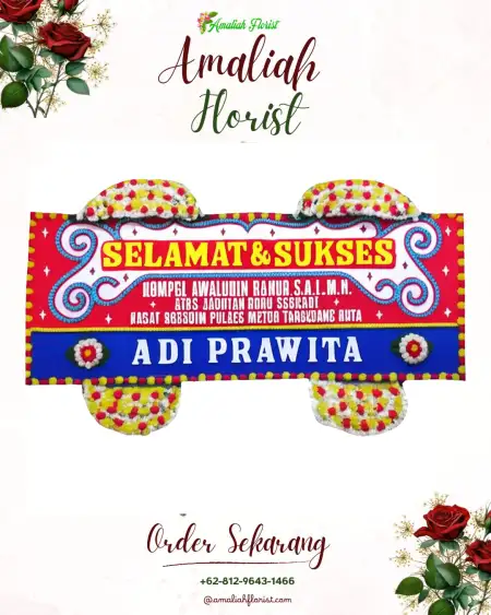 Papan Bunga Ucapan Selamat Kalijati Barat
